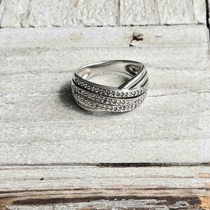 Diamond Infinity Ring